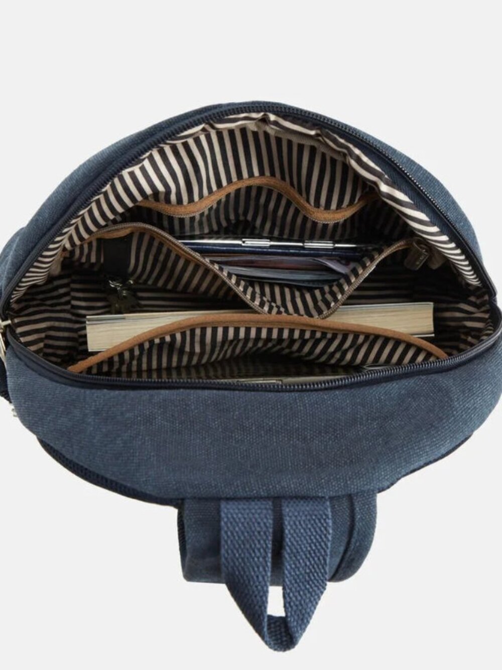 Travelon Indigo Anti-Theft Heritage Sling/NWT - Picture 5 of 16